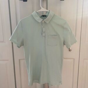 Express Mint Green Polo Shirt